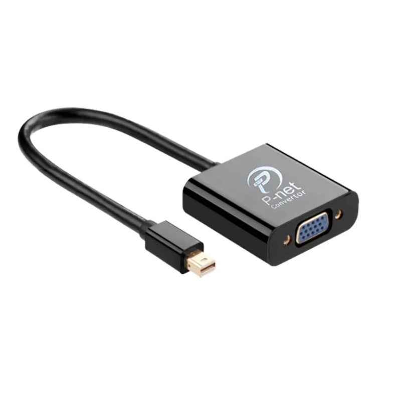 کابل تبدیل MINI DISPLAY مینی دیسپلی به VGA پی نت PNET